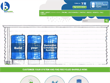 Tablet Screenshot of bluebarrelsystems.com